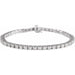 Lab-Grown Diamond Line Bracelet - Style 653702