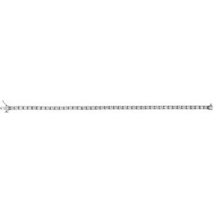 Lab-Grown Diamond Line Bracelet - Style 653702