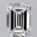 8.12ct Emerald Lab Grown Diamond (Colour E, Clarity VVS2, IGI Certified)