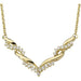 Ladies Natural Diamond V Necklace (I1, G-H) — 14K Yellow Gold