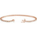 Lab-Grown Diamond Line Bracelet - Style 653702