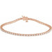 Lab-Grown Diamond Line Bracelet - Style 653702