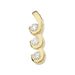 Ladies Natural Diamond Three-Stone Pendant (I1, G-H) — 14K White Gold