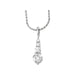 Ladies Natural Diamond Pendant (I1, G-H) — 18K Yellow Gold