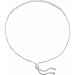 Ladies Natural Diamond Bolo 9 1/ Bracelet (I1, G-H) — 14K White Gold