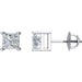 Ladies Natural Diamond Stud Earrings (I1, G-H) — 14K Yellow Gold