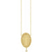 Ladies Natural Diamond Rosary Cross Necklace (I1, G-H) — 14K Yellow Gold