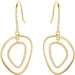 Ladies Natural Diamond Earrings — 14K Yellow Gold
