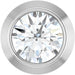 Ladies Natural Diamond Slide Pendant (Si2-Si3, G-H) — Platinum