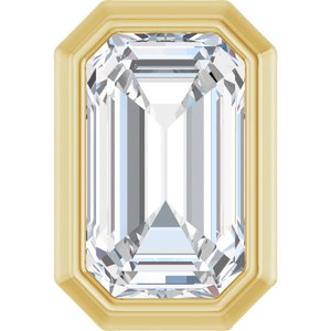 Ladies Natural Diamond Pendant (Si2-Si3, Ghi) — 14K Yellow Gold