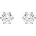 Lab-Grown Diamond Round 6-Prong Stud Earrings