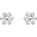 Lab-Grown Diamond Round 6-Prong Stud Earrings
