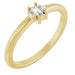 Ladies Natural Diamond Stackable Ring (I1, GHI) — 14K Yellow Gold