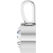 Lab-Grown Diamond Bezel-Set Solitaire Pendant