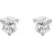 Lab-Grown Diamond Round 3-Prong Stud Earrings
