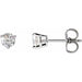 Lab-Grown Diamond Round 3-Prong Stud Earrings