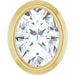 Ladies Rose-Cut Natural Diamond Slide Pendant (Vs/Si1, Ghi) — 14K Yellow Gold