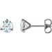 Lab-Grown Diamond Round 3-Prong Cocktail-Style Stud Earrings