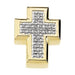Ladies Natural Diamond Cross Pendant (Si1, G-H) — 14K Yellow Gold