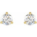 Lab-Grown Diamond Round 3-Prong Cocktail-Style Stud Earrings