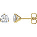 Lab-Grown Diamond Round 3-Prong Cocktail-Style Stud Earrings