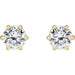 Lab-Grown Diamond Round 6-Prong Stud Earrings