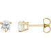 Lab-Grown Diamond Round 3-Prong Stud Earrings