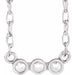 Ladies Rose-Cut Natural Diamond Necklace (Vs/Si1, Ghi) — Platinum