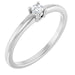 Ladies Natural Diamond Ring (I1, G-H) — Platinum