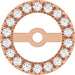 Lab-Grown Diamond French-Set Earring Jackets
