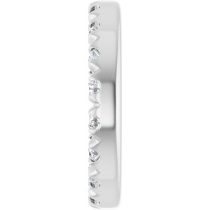 Lab-Grown Diamond French-Set Earring Jackets