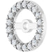 Lab-Grown Diamond French-Set Earring Jackets