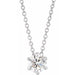 Lab-Grown Diamond Solitaire Necklace or Slide Pendant