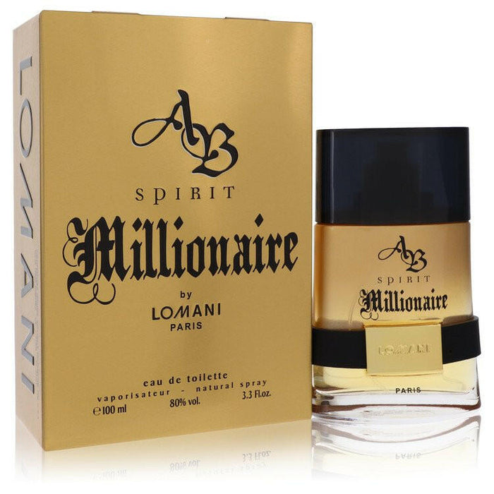 Spirit Millionaire Eau De Toilette Spray By Lomani - 3.3 oz