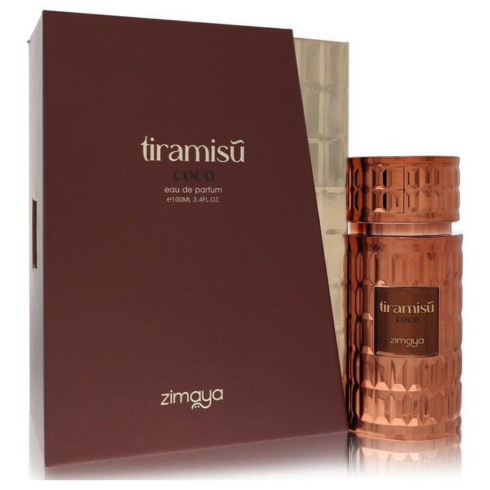 Afnan Zimaya Tiramisu Coco Eau De Parfum Spray (Unisex) By Afnan - 3.4 oz