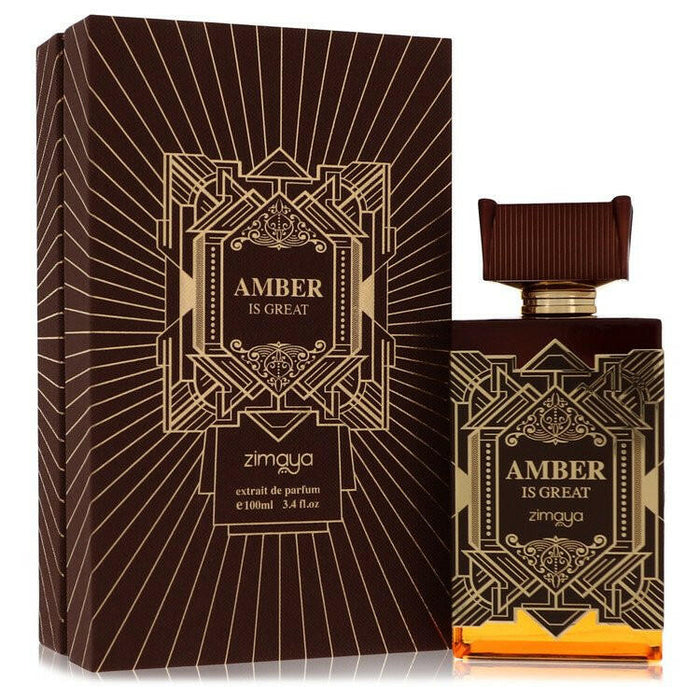 Afnan Amber Is Great Extrait De Parfum (Unisex) By Afnan - 3.4 oz