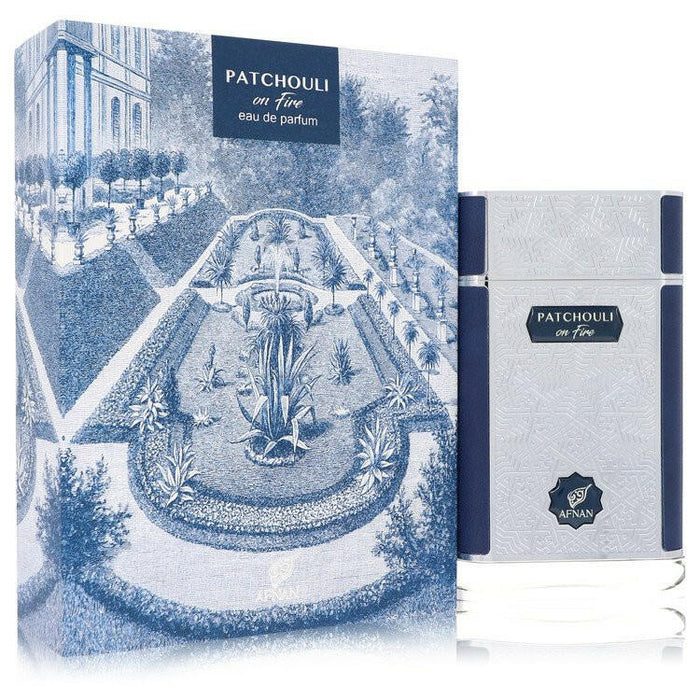 Afnan Patchouli On Fire Eau De Parfum Spray (Unisex) By Afnan - 2.7 oz
