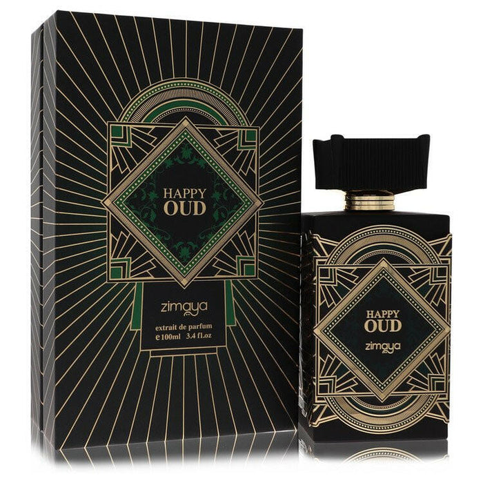 Afnan Zimaya Happy Oud Extrait De Parfum Spray (Unisex) By Afnan - 3.4 oz