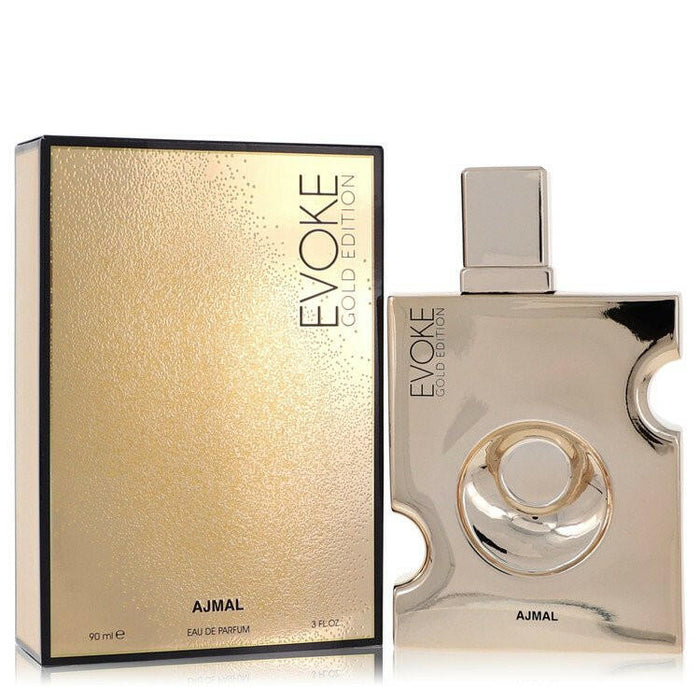 Ajmal Evoke Gold Eau De Parfum Spray By Ajmal - 3 oz