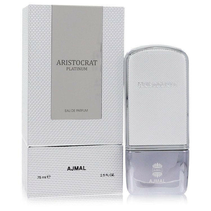 Ajmal Aristocrat Platinum Eau De Parfum Spray By Ajmal - 2.5 oz