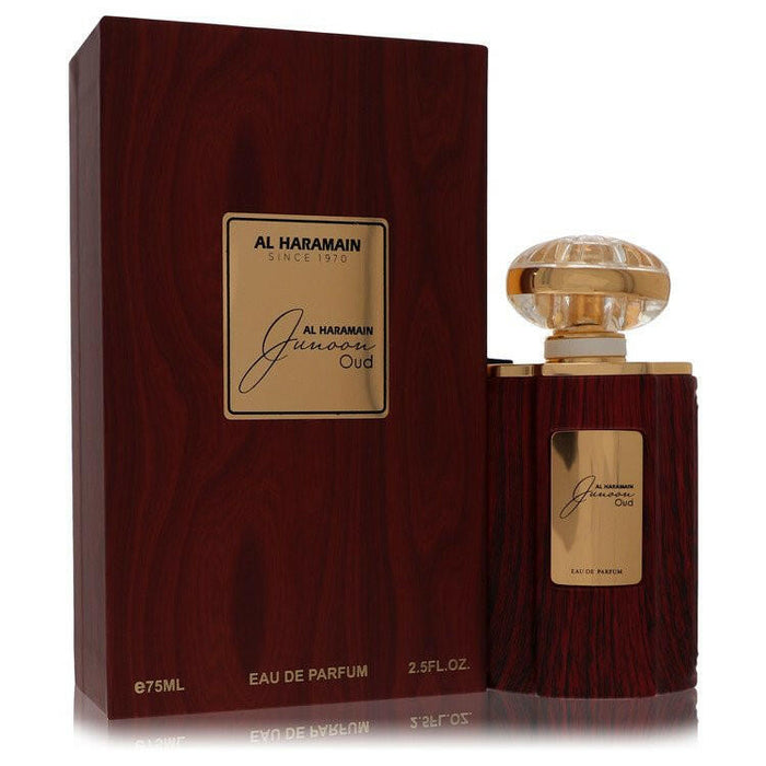 Al Haramain Junoon Oud Eau De Parfum Spray By Al Haramain - 2.5 oz