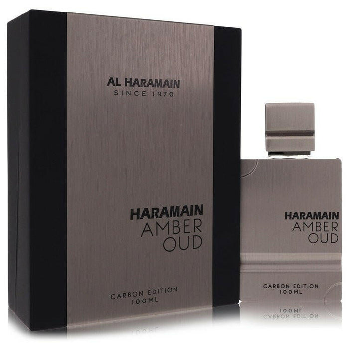 Al Haramain Amber Oud Carbon Edition Eau De Parfum Spray (Unisex) By Al Haramain - 3.4 oz