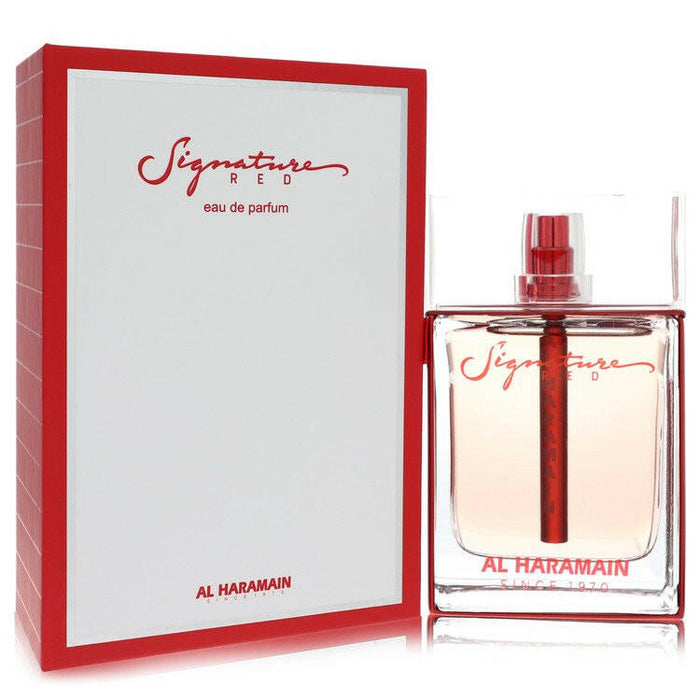 Al Haramain Signature Red Eau De Parfum Spray By Al Haramain - 3.4 oz
