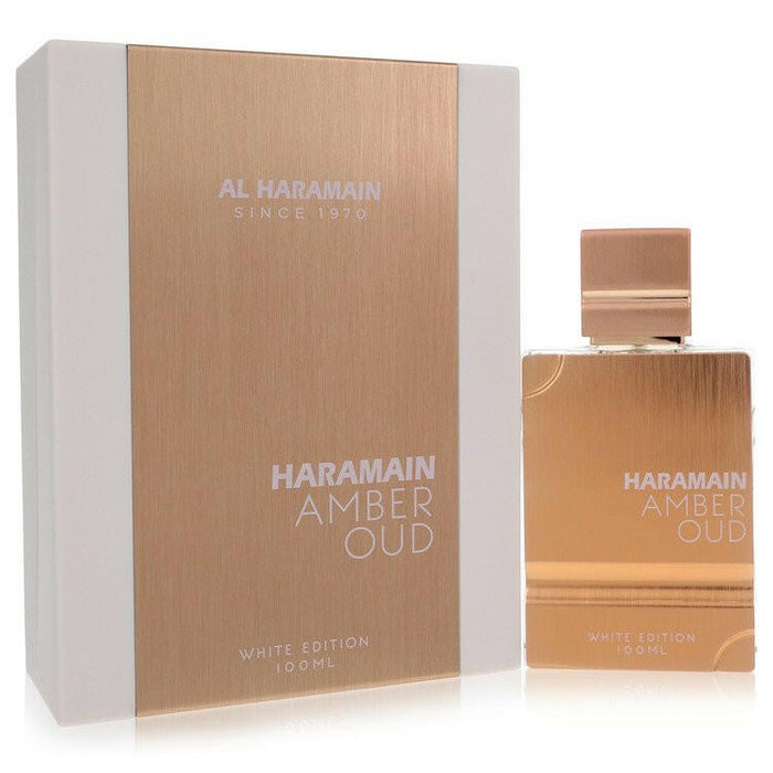 Al Haramain Amber Oud White Edition Eau De Parfum Spray (Unisex) By Al Haramain - 3.4 oz