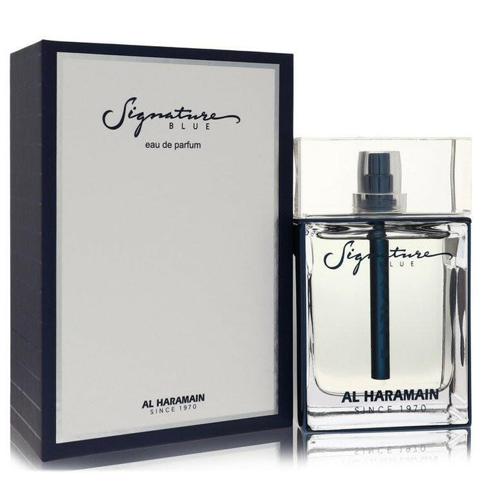 Al Haramain Signature Blue Eau De Parfum Spray By Al Haramain - 3.3 oz