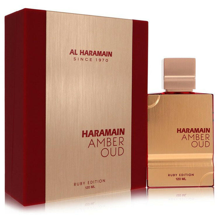 Al Haramain Amber Oud Ruby Eau De Parfum Spray (Unisex) By Al Haramain - 4 oz