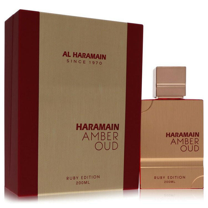 Al Haramain Amber Oud Ruby Eau De Parfum Spray (Unisex) By Al Haramain - 6.7 oz