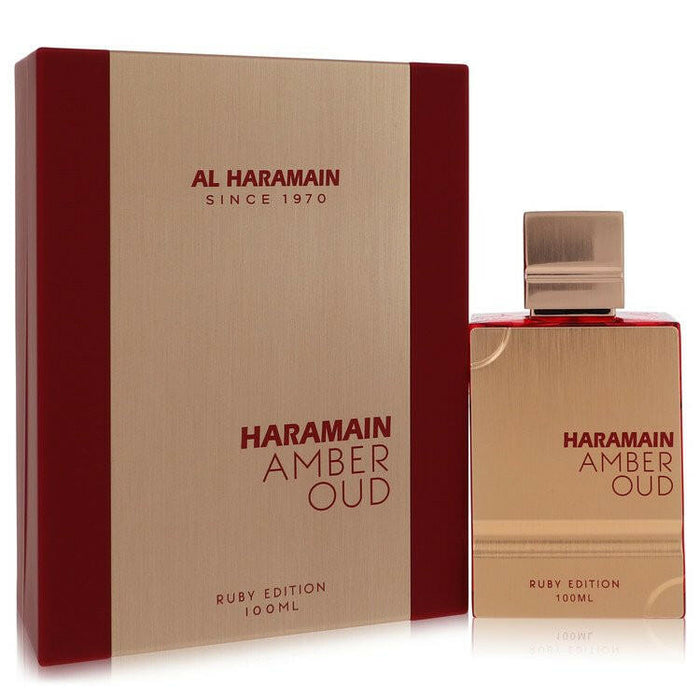 Al Haramain Amber Oud Ruby Eau De Parfum Spray (Unisex) By Al Haramain - 3.4 oz
