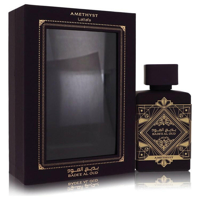Lattafa Badee Al Oud Amethyst Eau De Parfum Spray (Unisex) By Lattafa - 3.4 oz