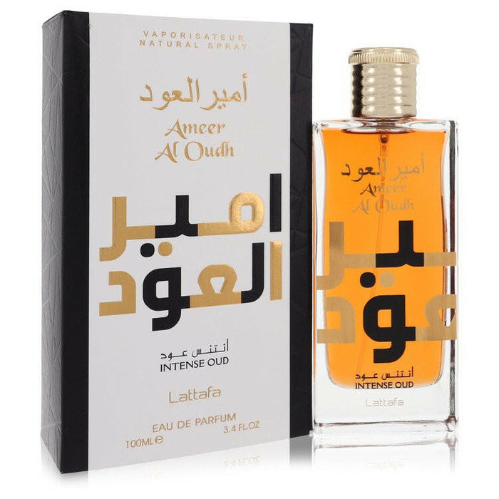 Ameer Al Oudh Intense Oud Eau De Parfum Spray (Unisex) By Lattafa - 3.4 oz